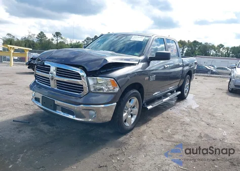 2015 Ram 1500 Big Horn z USA, uszkodzony, nr VIN 1C6RR7LT7FS775623